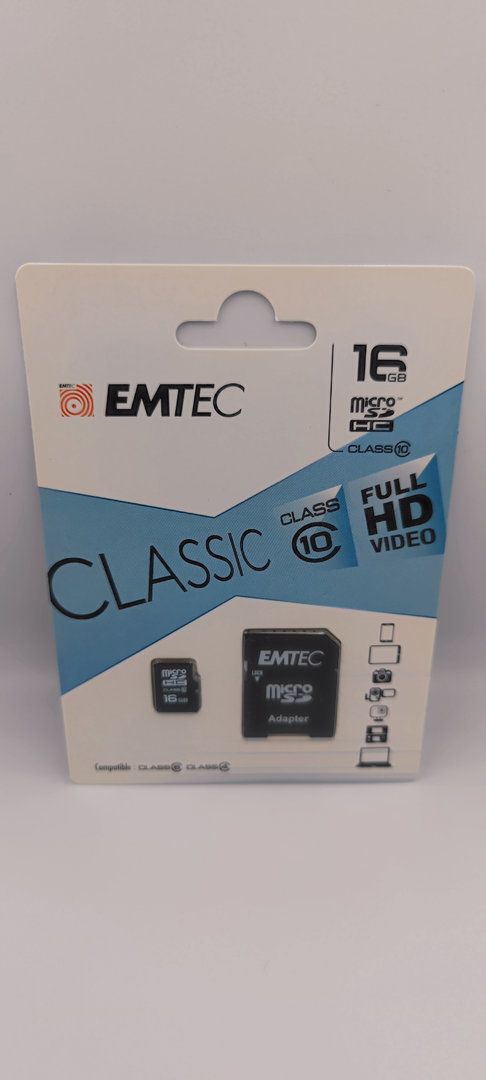 Emtec microSDHC 16GB Class10 Classic