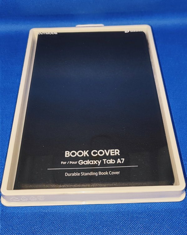 Anymode Book Cover für Galaxy Tab A7, Black