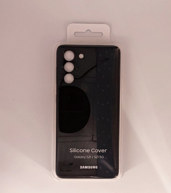 Samsung Silicone Cover EF-PG996 für Galaxy S21+, Black