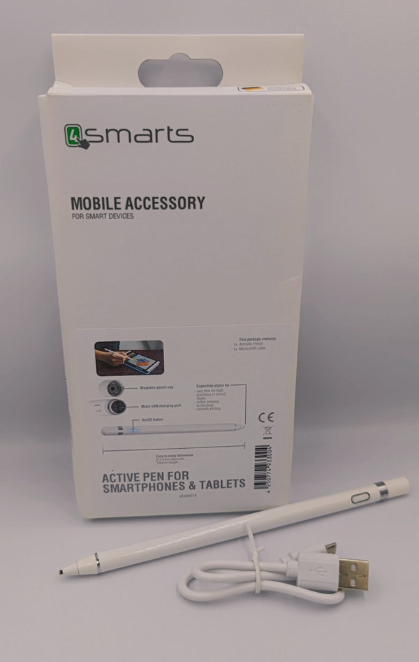 4smarts Pencil kapazitiv für Tablets und Smartphones