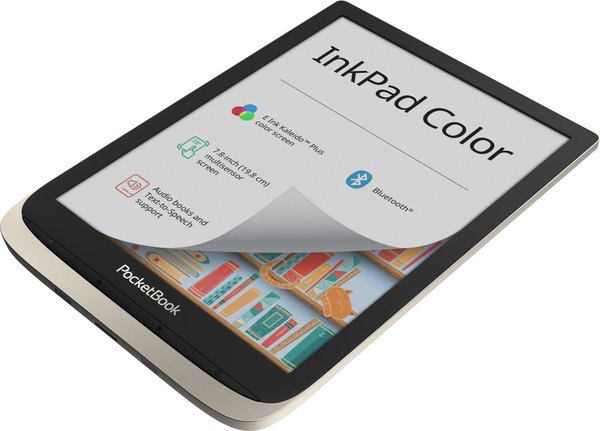 PocketBook InkPad Color - moon silver (7,8 Zoll)